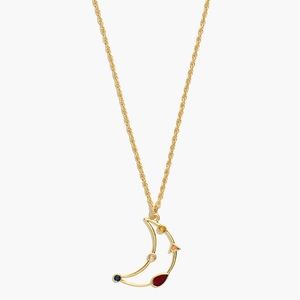 Madewell Finespun Moon Gold Necklace